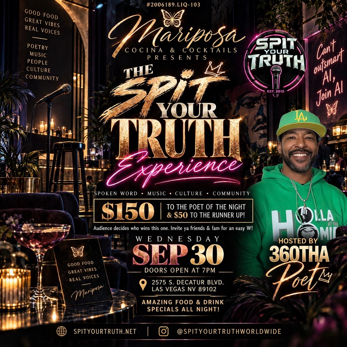 The Spit Your Truth Experience