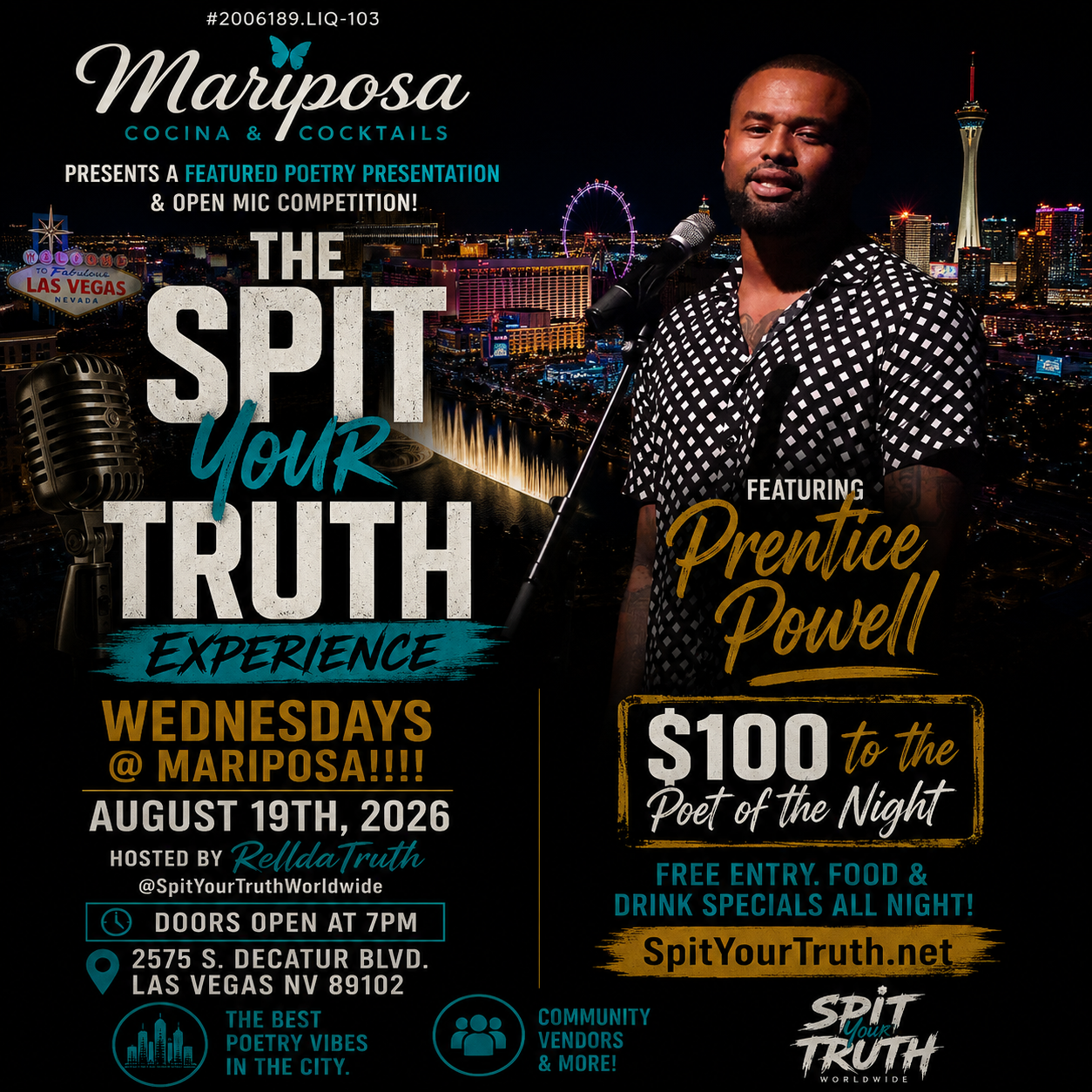 Spit Your Truth Featuring Prentice Powell