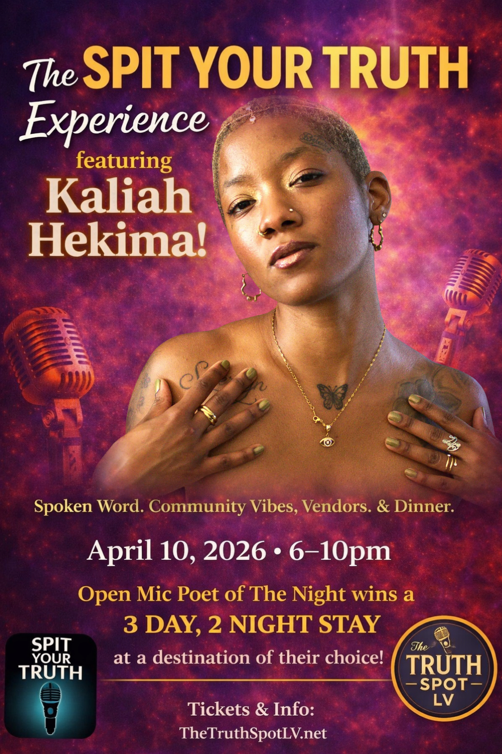 The Spit Your Truth Experience Feat. Kaliah Hekima