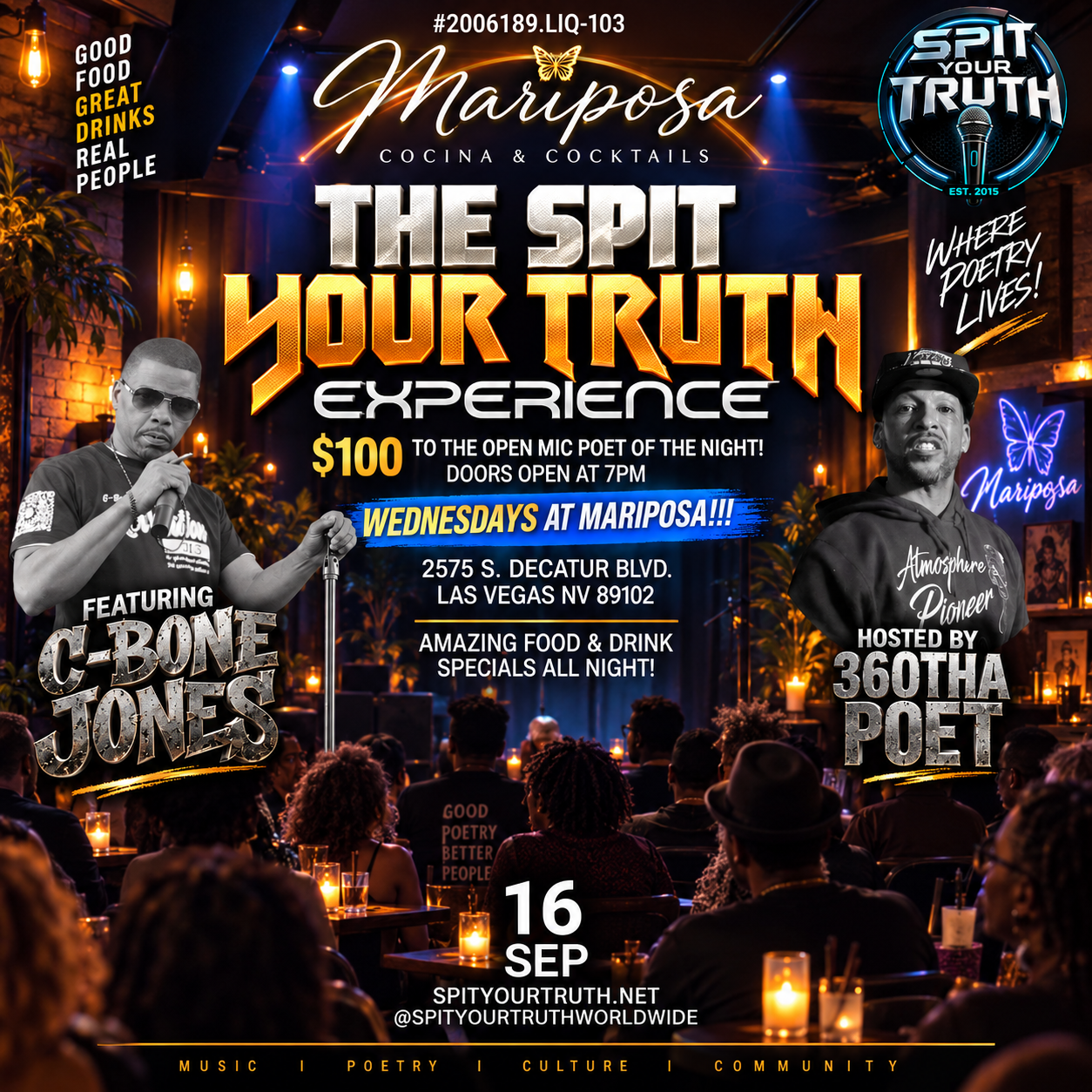 Spit Your Truth Featuring C-Bone Jones